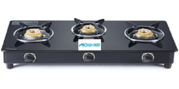 Eveready Wide Body Toughened Glass Stove 3 Burner