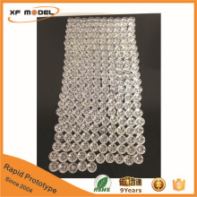 Low Volume CNC transparent led parts