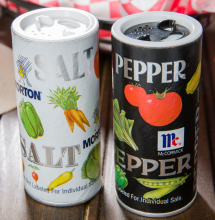 Spice Paper Tube/Containers With Shaker Top