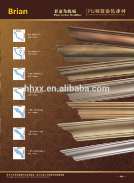Building Decorative Cornice Ceiling PU Mouldings