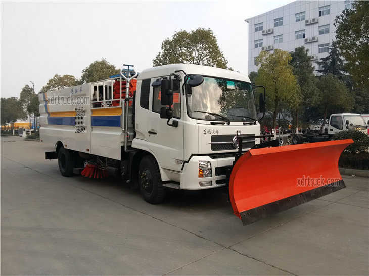 sweeper wash truck