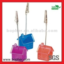 custom mini metal memo clip