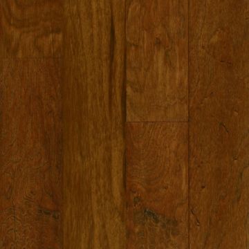 Hickory Distressed Solid Hardwood Floor