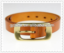 New design ladies genuine leather belt