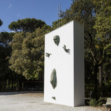 High quality bronze abstract sculpture for wall decoration