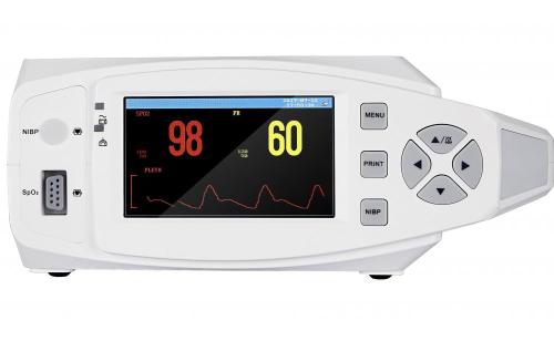 Monitor médico dos sinais vitais da anestesia da operação do hospital da saúde NIBP PR SPO2