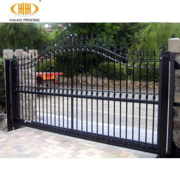 High quality powder coated indian sliding main gate