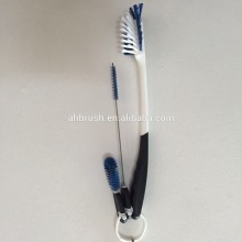 Kitchen washing soft hair bottle brush set