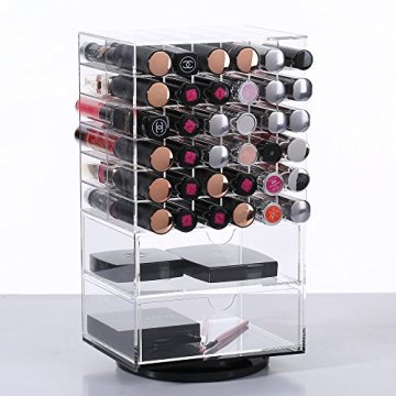 Cosmetic display box acrylic lipstick display rack