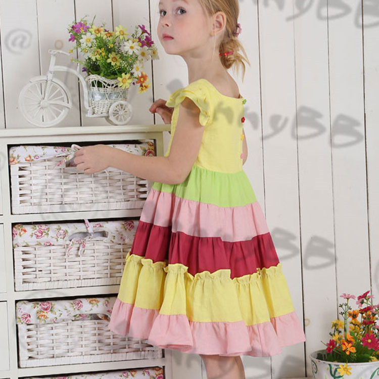 kids rainbow dress05