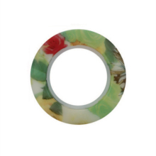 Rose Flower Built-in Silencer Ring Curtain Eyelet