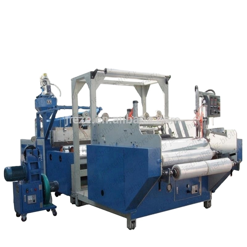 Automatic 1000mm Width Twin Screw Stretch Film Extruder Machine