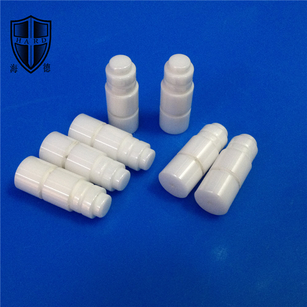 abrasive alundum 99 alumina ceramic step nozzle shaft