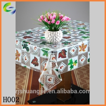 Transparent pvc tablecloth fabric wholesale