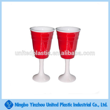 Double Wall Shot Glass Cup with Goblet