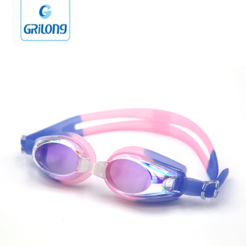 Personality silicone lovely youth silicone swimming googles / glasses