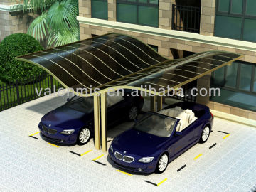 newest design aluminum double type carport