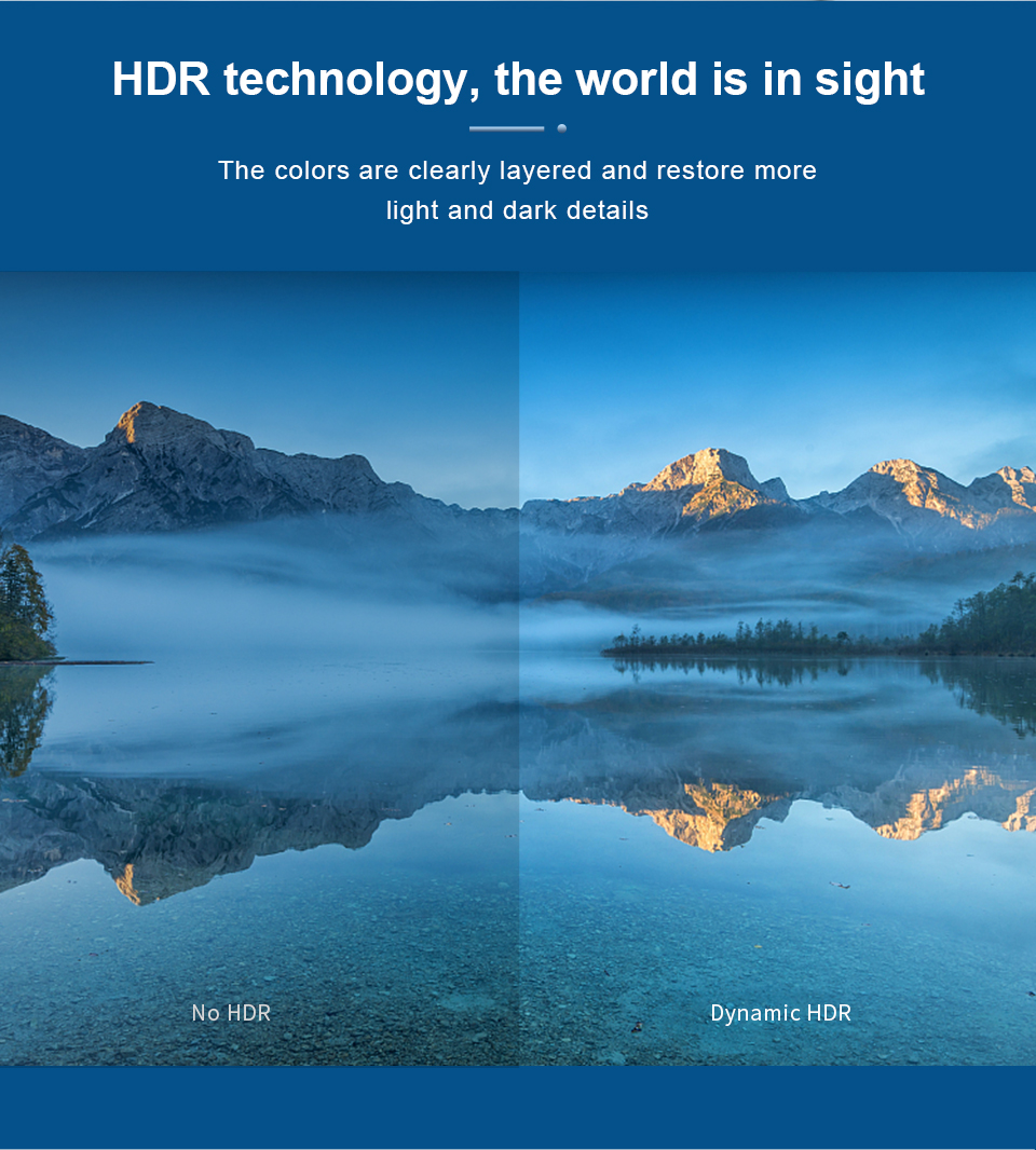 HDR technology, the world is in sight