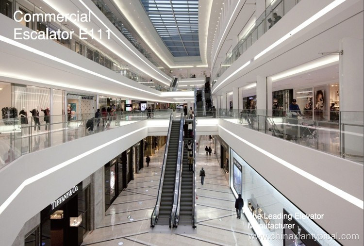 Indoor Commercial Escalator with Energy Saving Functions