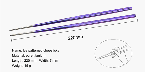 titanium chopsticks