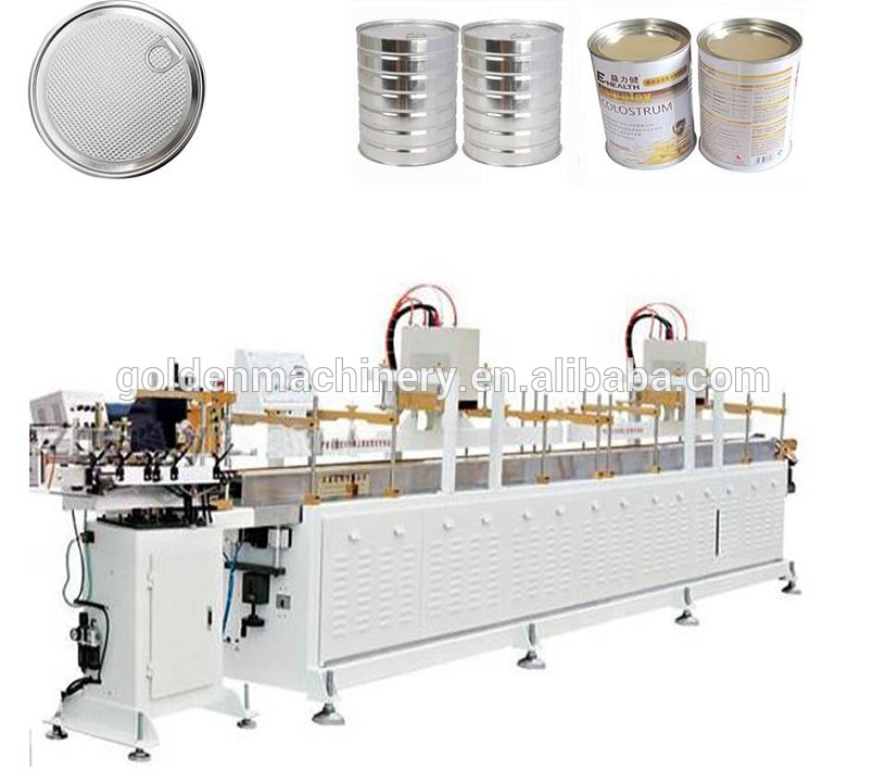 Automatic Milk Powder Tin Can Production Line