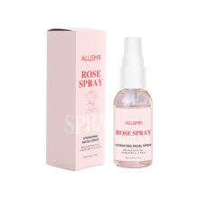 Portable 30ml Rose Water Toner Spray for Hydrating and Moisturizing