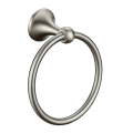 Nuevo diseño de anillo de toalla de aleación de zinc, accesorios de baño de hotel, anillos de toalla cromados