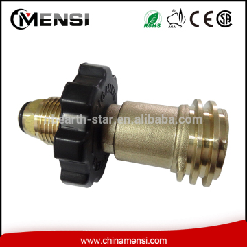 universal gas cylinder with ABS handwheel 1 pound propane tank refill adapter for US