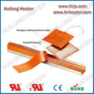 Electric silicone heating element