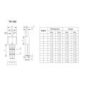 TO-220 BTA216-800B Siri Triac sesuai untuk tujuan umum AC Switching