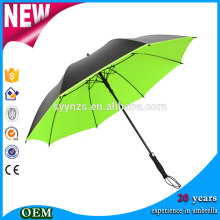 Custom Strong Popular Golf Advertising Golf Umbrella With Logo
