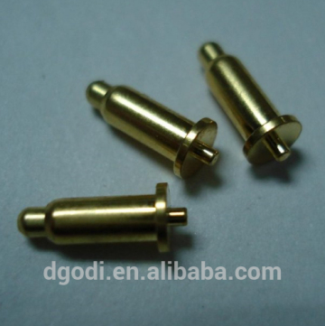 custom made high precision beryllium copper spring loaded pogo pin, pogo pin battery connector