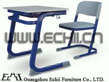 New school desk and chair/Modern school furniture/School desk