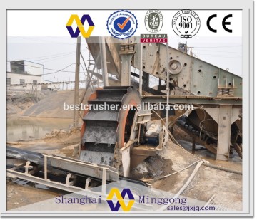 wheel bucket type sand washer / wash sand and stone machine