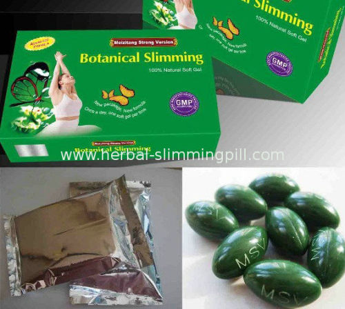 100% Natural Herbal Slimming Pills , Meizitang Botanical Slimming Softgel