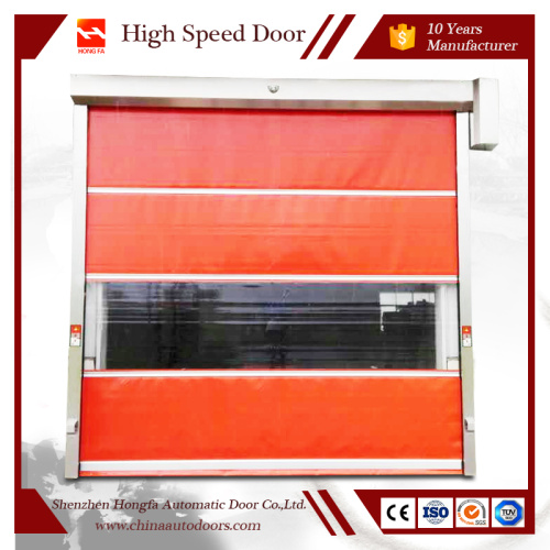Interior Auto Recovery Machine Protective High Speed Door