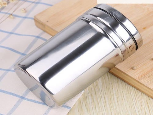 11 CM Stainless Steel Kitchen Rotating Jar Bumbu