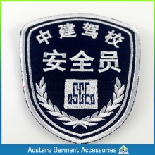 custom iron on embroidered patches large embroidered badges design