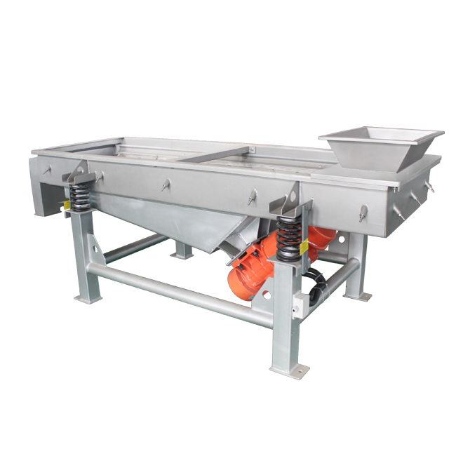 Coco beans sifter machine linear vibrating screen separator