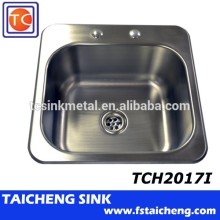 Metal Counter Types of Wash Basins Drop In the Worktop
