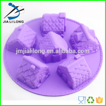 Fancy silicone castle cake mould
