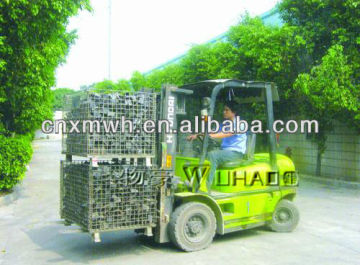 Industiral logistics wire mesh cage