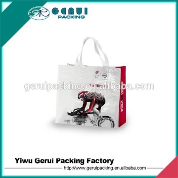 matt/glossy lamination recycled pp woven bag for shopping