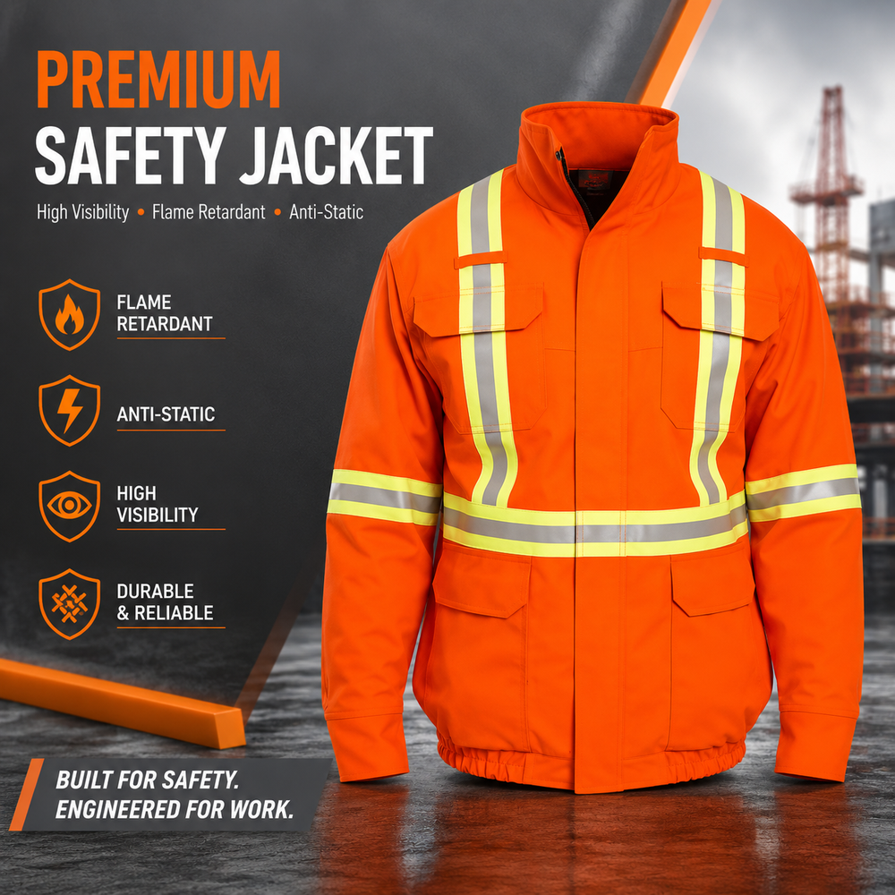 Светоотражающая униформа защитной куртки высокой видимости High Visibility Reflective Safety Jacket Uniform