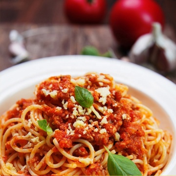 Classic Italian Meat Sauce for Bolognese Spaghetti Sauce Recipe with Ground Beef