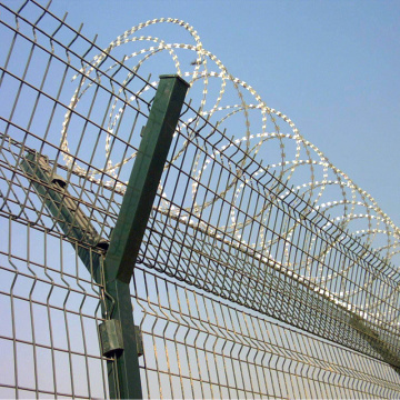 high security airport perimeter protection wire mesh fencing