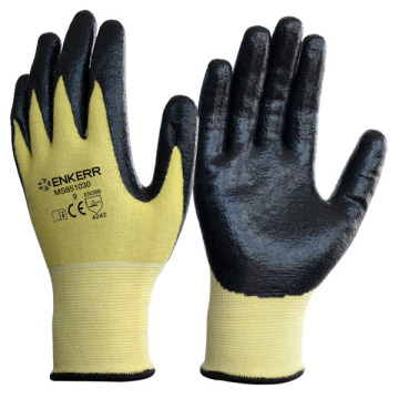 ENKERR nitrile coated cut resistant glove