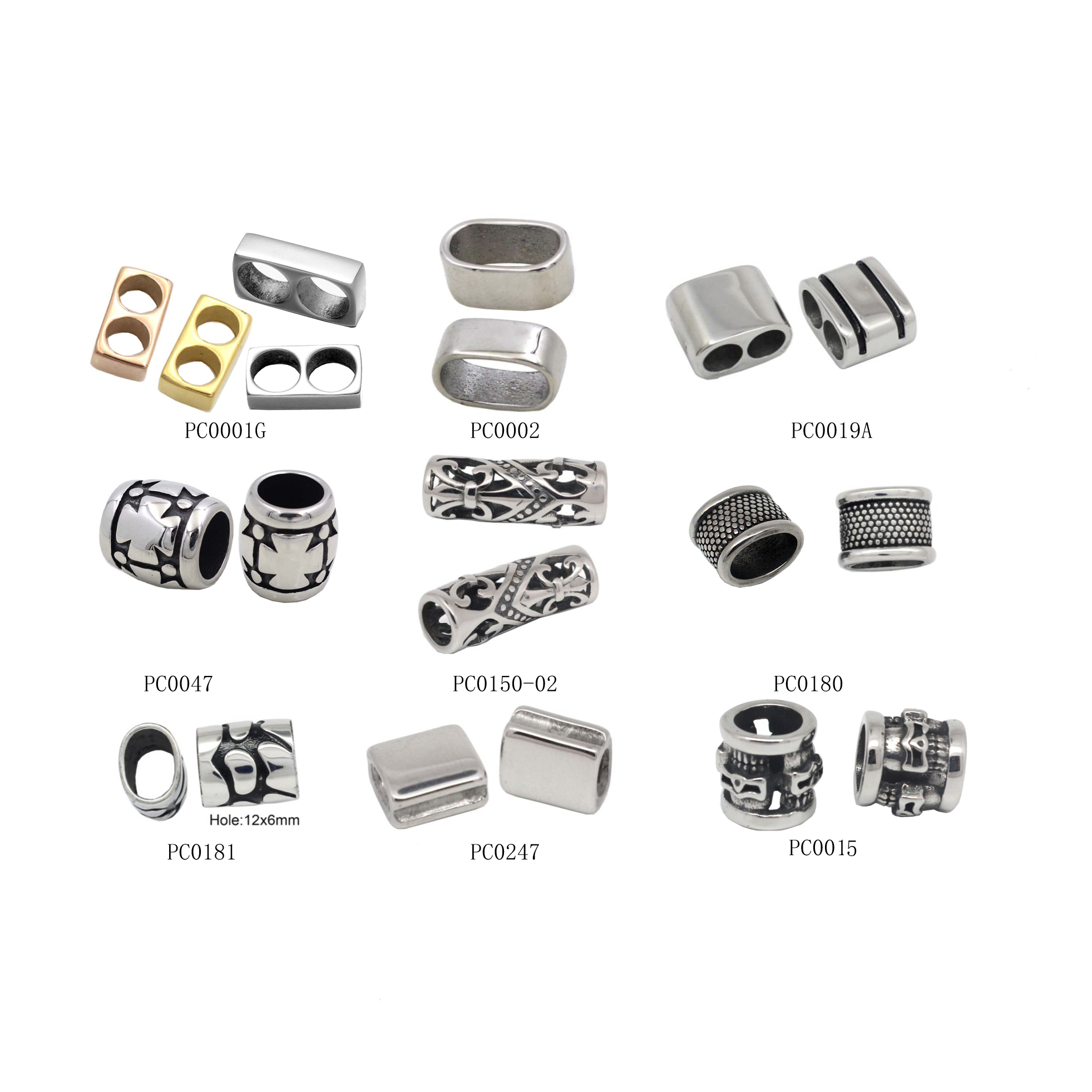 Trendy Stainless Steel Charm Connector Accessories For Jewelry Making