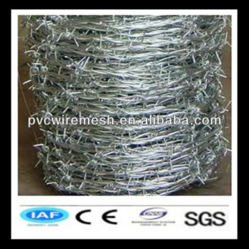 4 barbed points double strand barbed wire