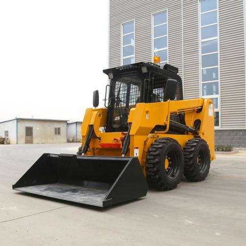 ยูโร 5 ขนาดเล็ก Small Skid Steer Loader 750kg